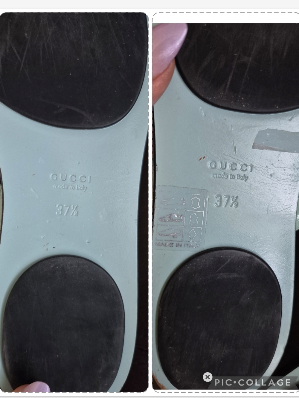Gucci Guccissima Web Thong Sandals - Picture 13 of 16